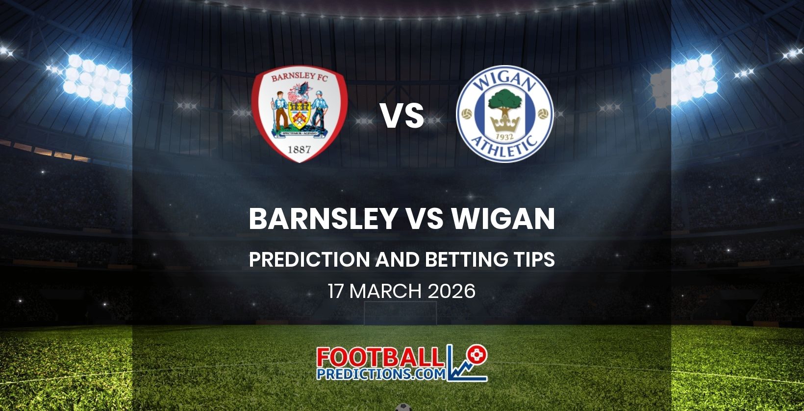 Barnsley vs Wigan Prediction and Betting Tips 17 March 2026