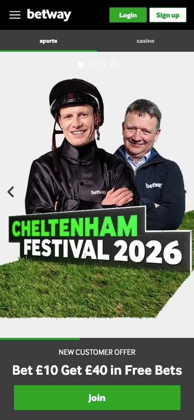 Betway Promotions and Bonuses screenshot