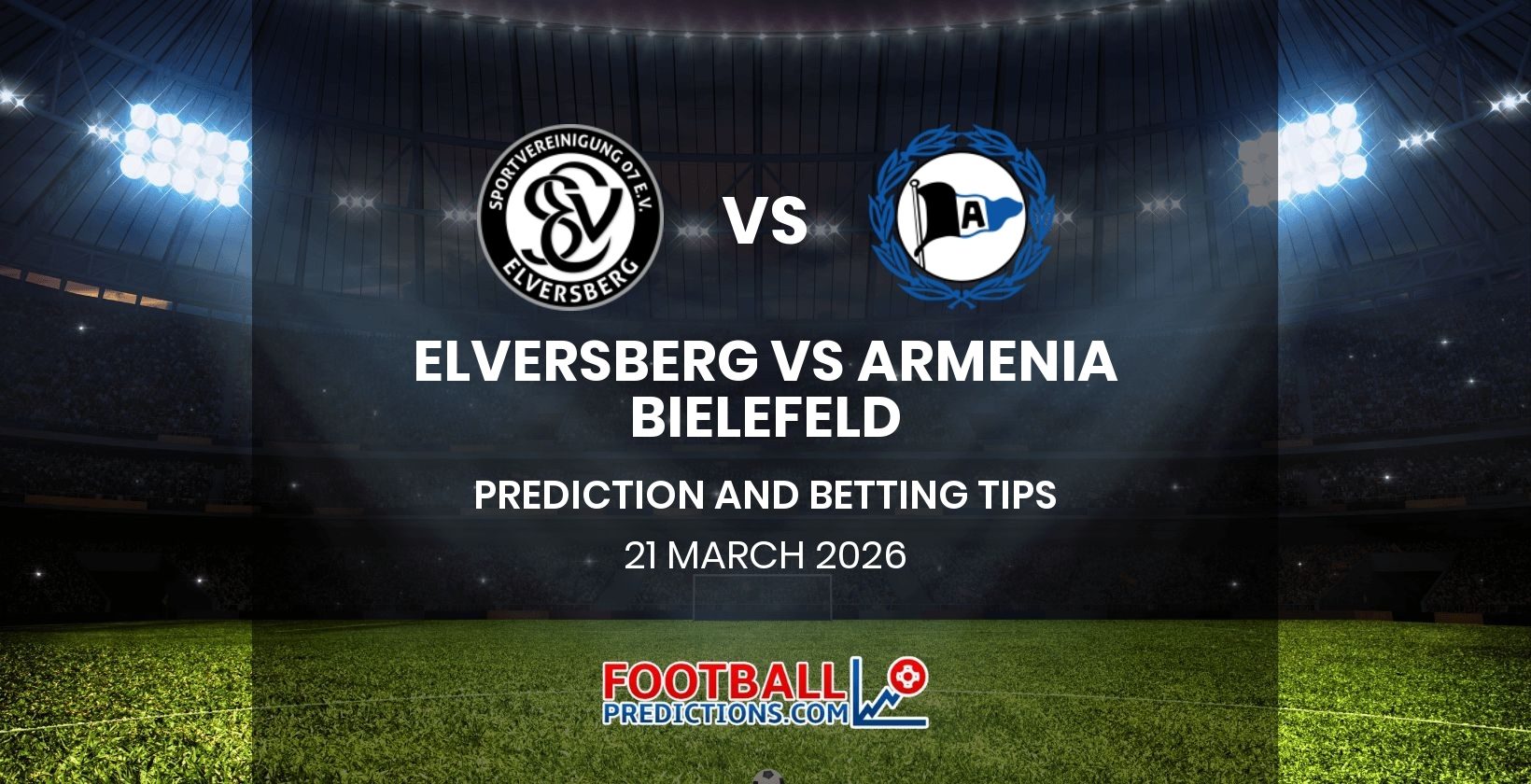 Elversberg vs Armenia Bielefeld Prediction and Betting Tips 21 March 2026