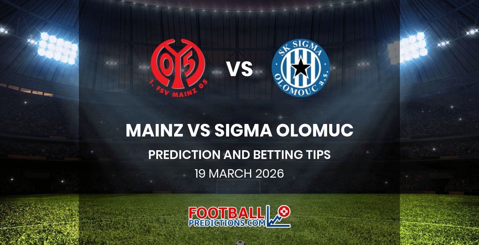 Mainz vs Sigma Olomuc Prediction and Betting Tips 19 March 2026