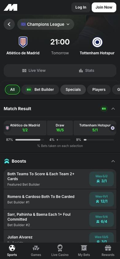 Midnite Odds and Value screenshot