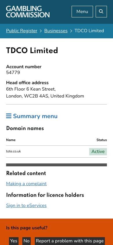 Tote Safety and Trustworthiness screenshot