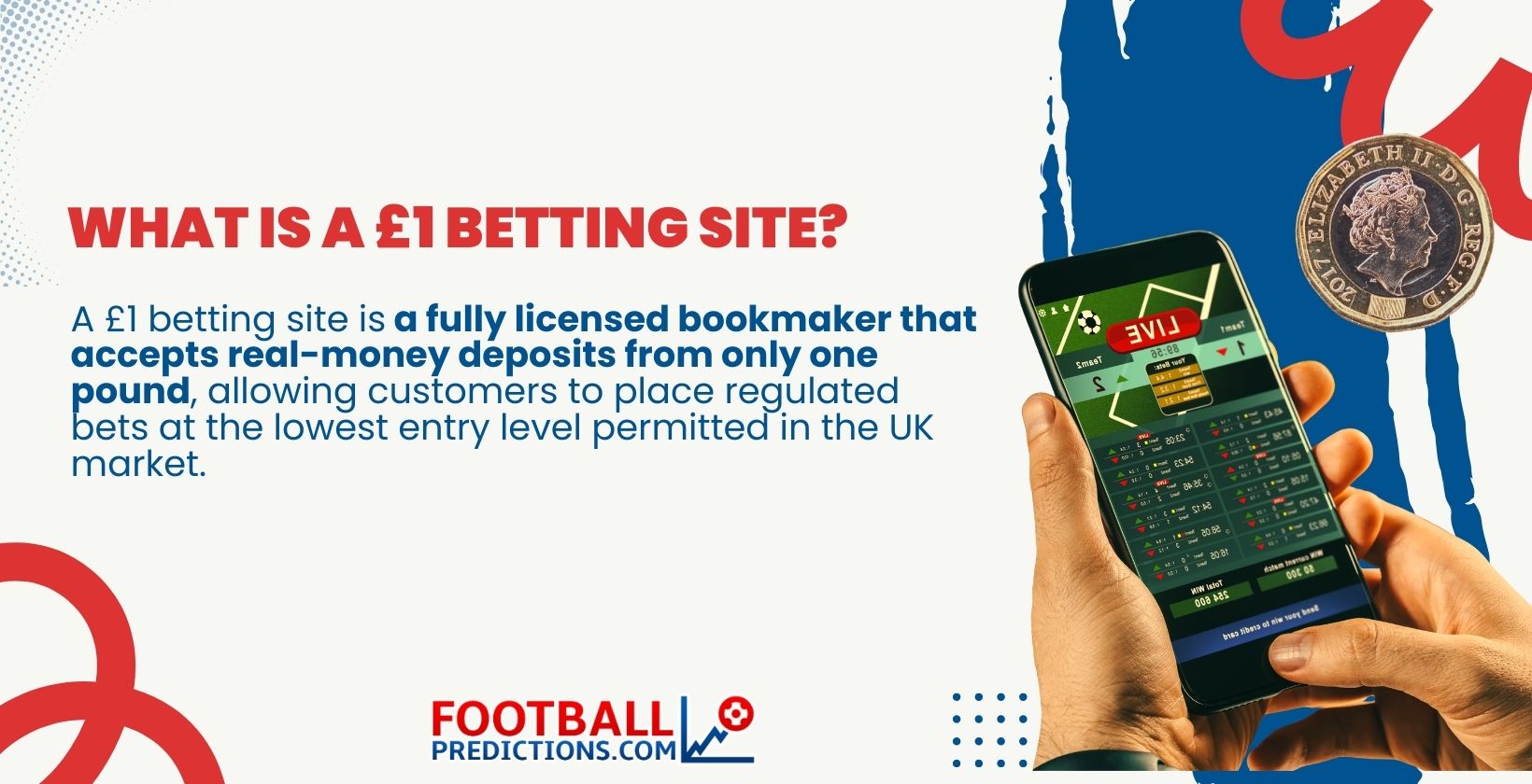 what is a 1 pound min deposit betting site