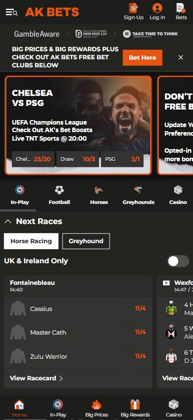 ak bets 1 deposit betting site