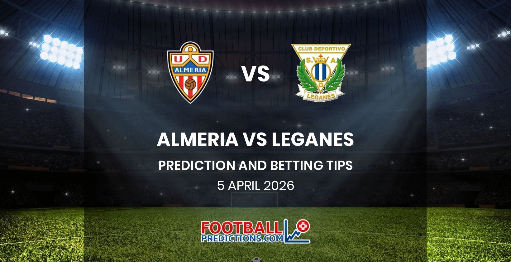 Almeria vs Leganes Prediction and Betting Tips 5 April 2026