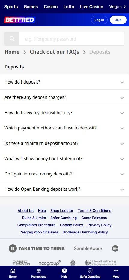 betfred paysafecard deposit screenshot betting uk