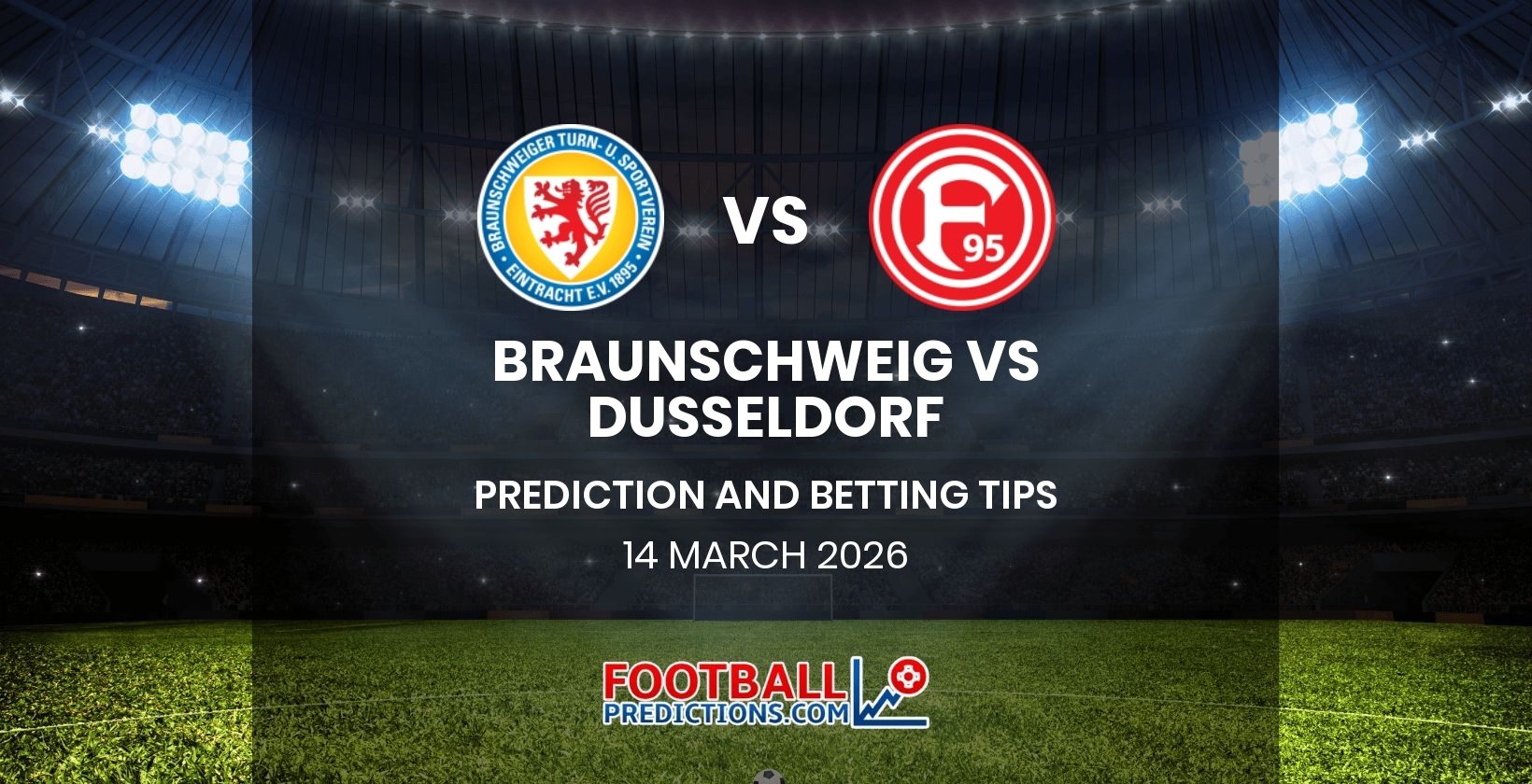 Braunschweig vs Dusseldorf Prediction and Betting Tips 14 March 2026