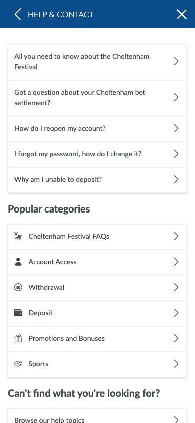 Coral Customer Service screenshot