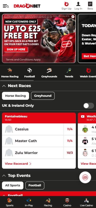 dragon bet 1 deposit betting site