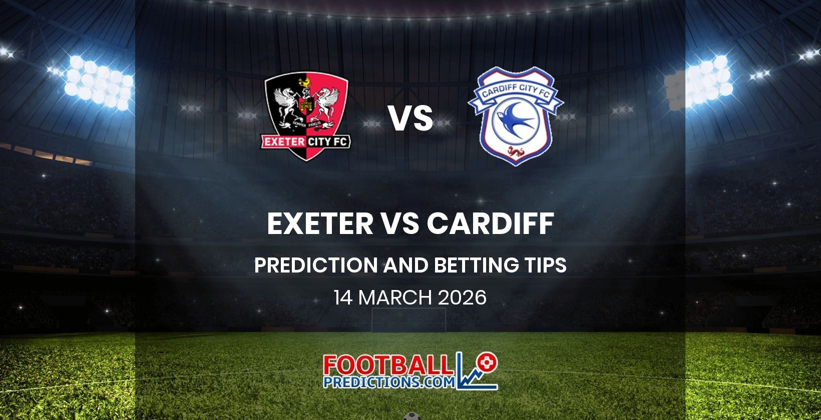 Exeter vs Cardiff Prediction and Betting Tips 14 March 2026