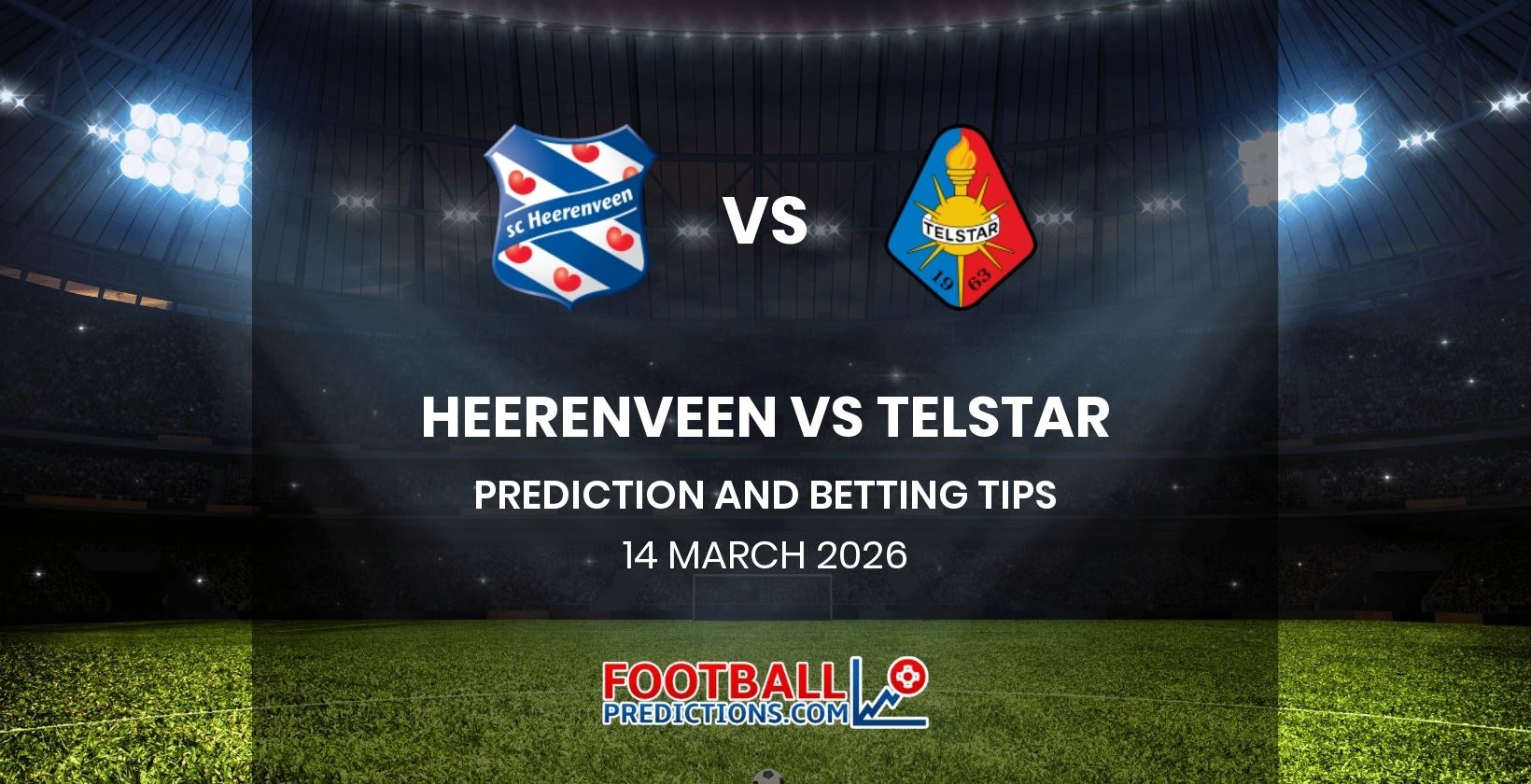 Heerenveen vs Telstar Prediction and Betting Tips 14 March 2026