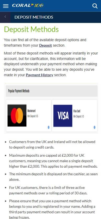coral deposit method pound 5