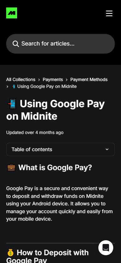 Midnite google pay betting site uk