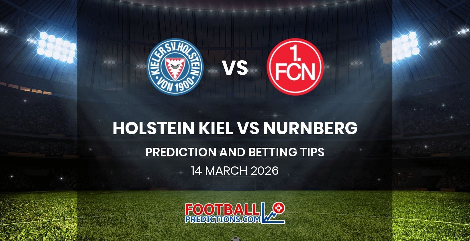 Holstein Kiel vs Nurnberg Prediction and Betting Tips 14 March 2026
