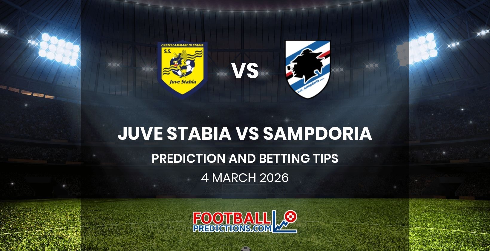 Juve Stabia vs Sampdoria Prediction and Betting Tips 4 March 2026