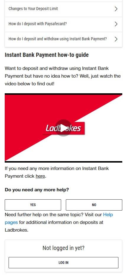 Ladbrokes bank transfer betting site