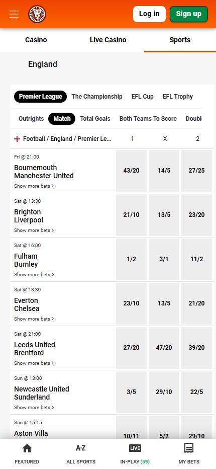 LeoVegas paypal betting