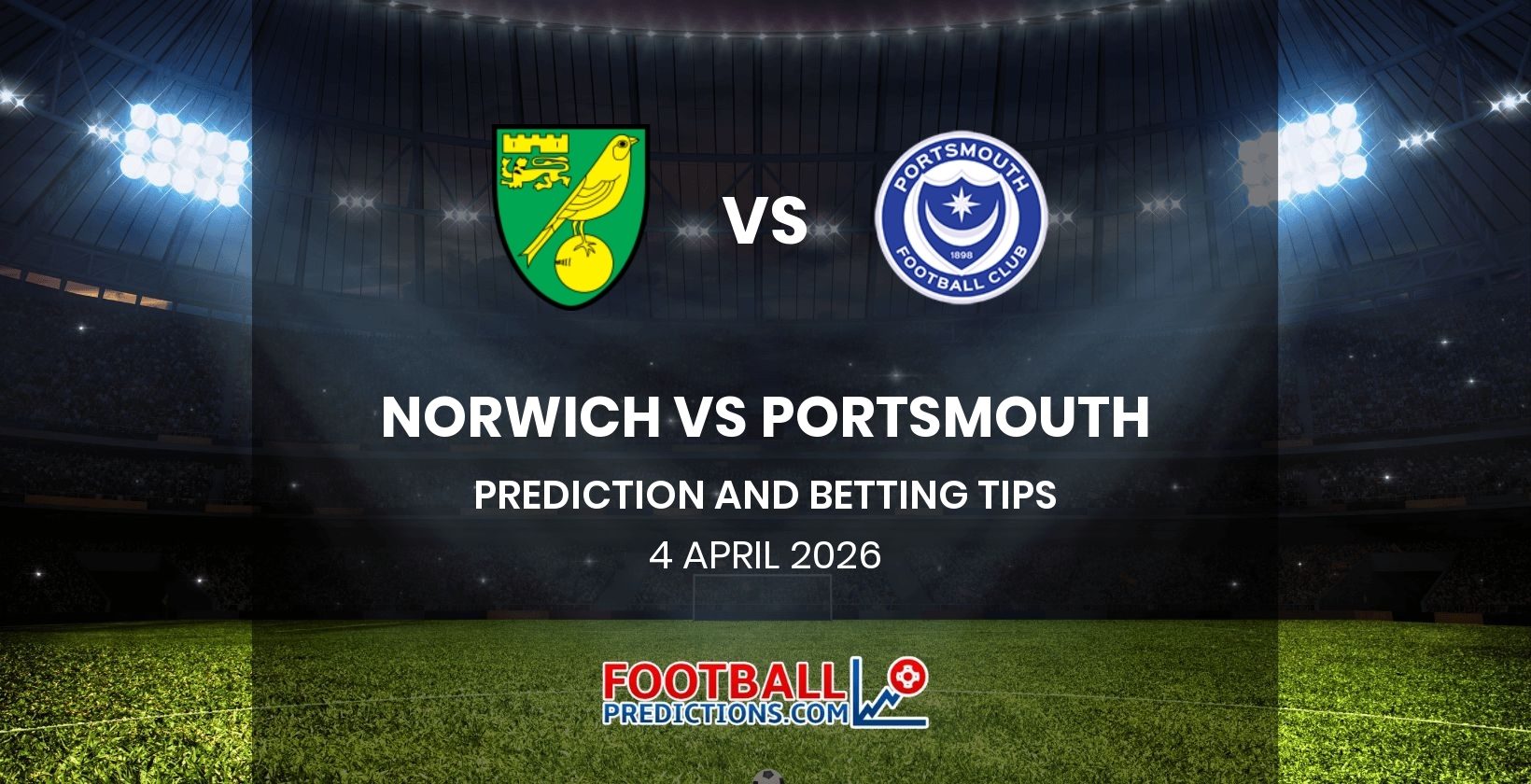 Norwich vs Portsmouth Prediction and Betting Tips 3 April 2026