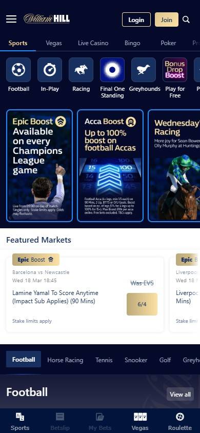 williamhill fast withdrawal betting site