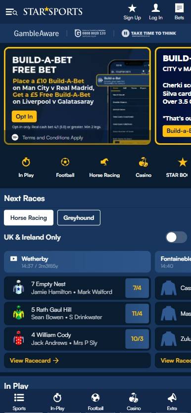 starsports 1 deposit betting site