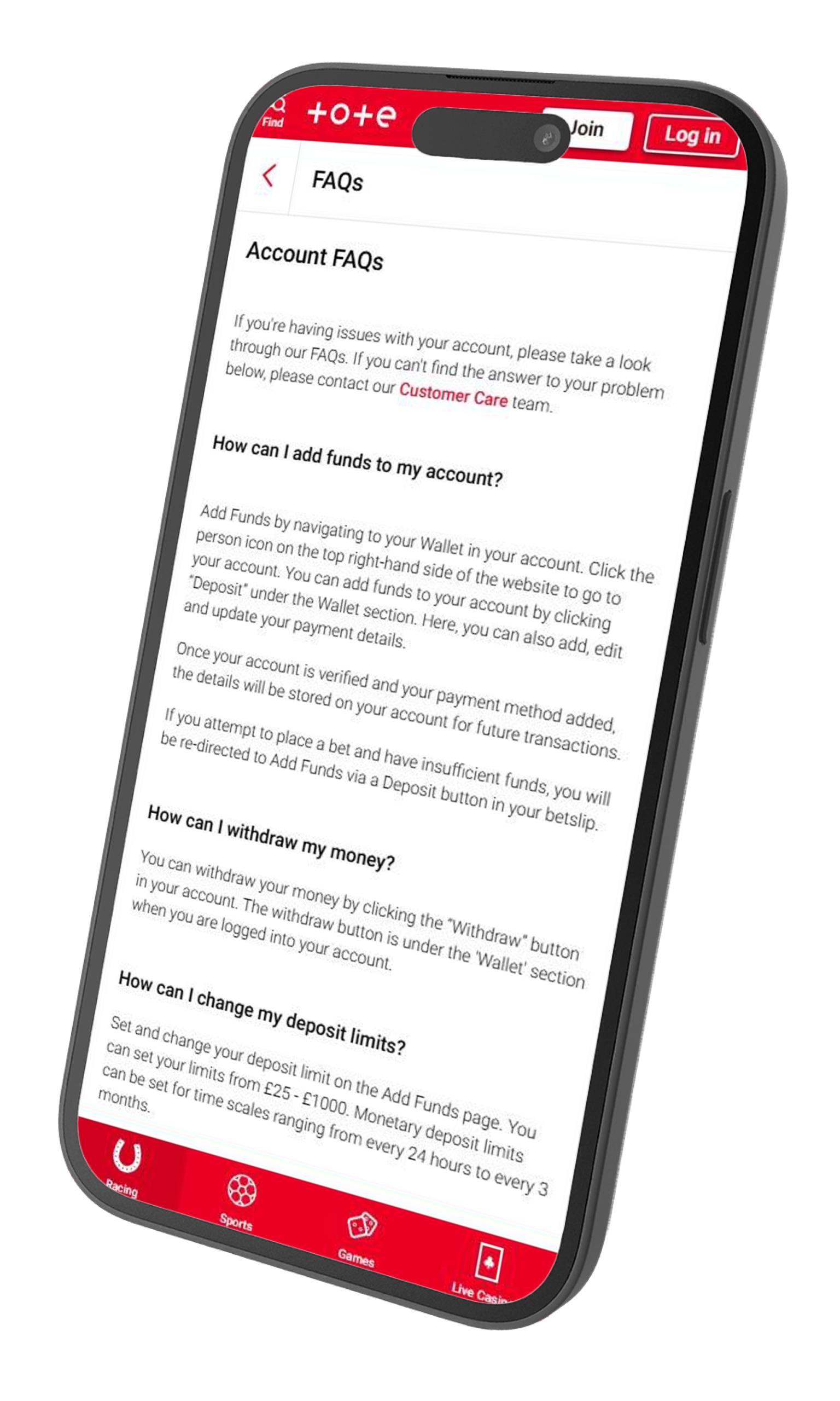 Tote apple pay betting site