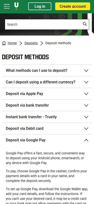 Unibet google pay betting site uk