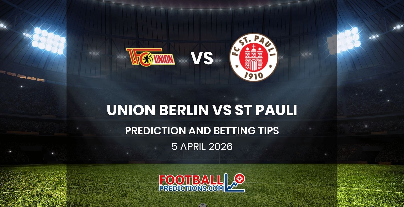 Union Berlin vs St Pauli Prediction and Betting Tips 5 April 2026