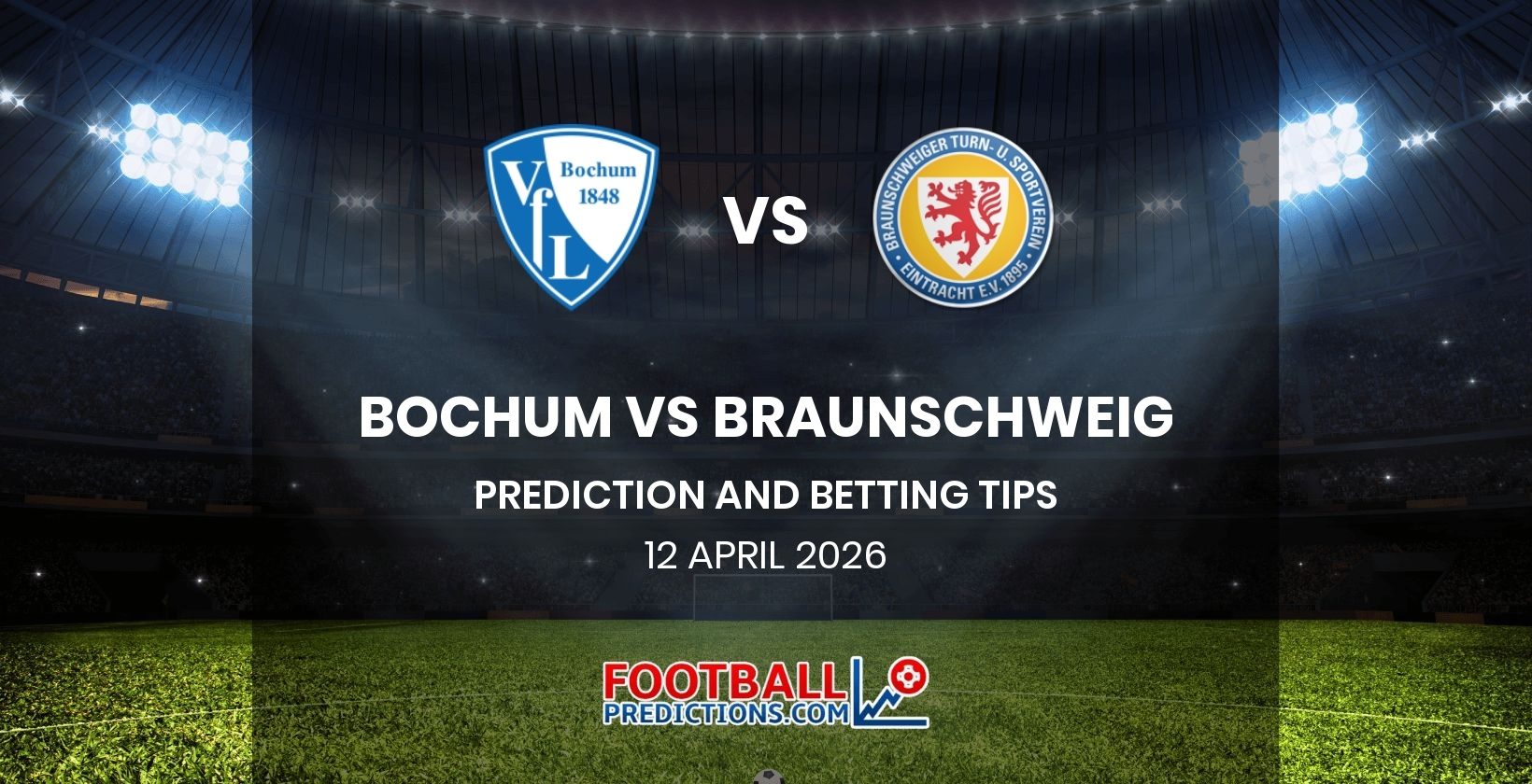 Bochum vs Braunschweig Prediction and Betting Tips 12 April 2026