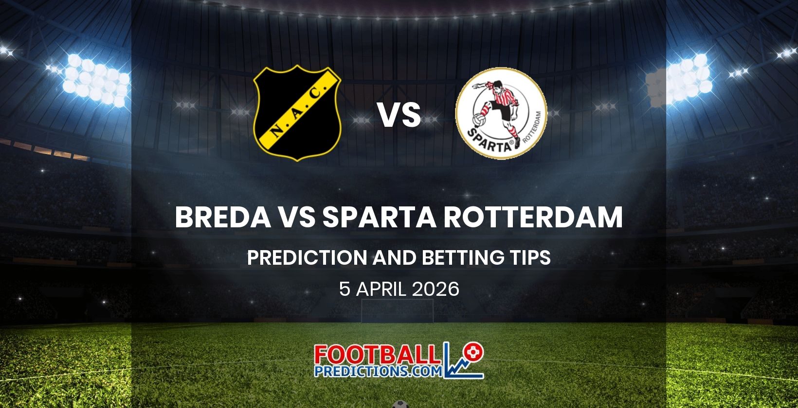 Breda vs Sparta Rotterdam Prediction and Betting Tips 5 April 2026