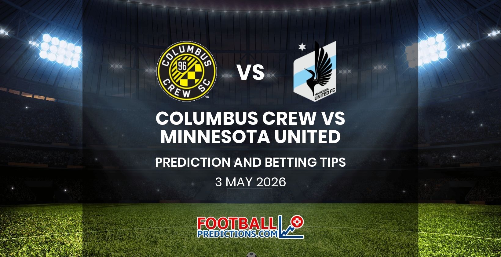 Columbus Crew vs Minnesota United Prediction and Betting Tips 3 May 2026