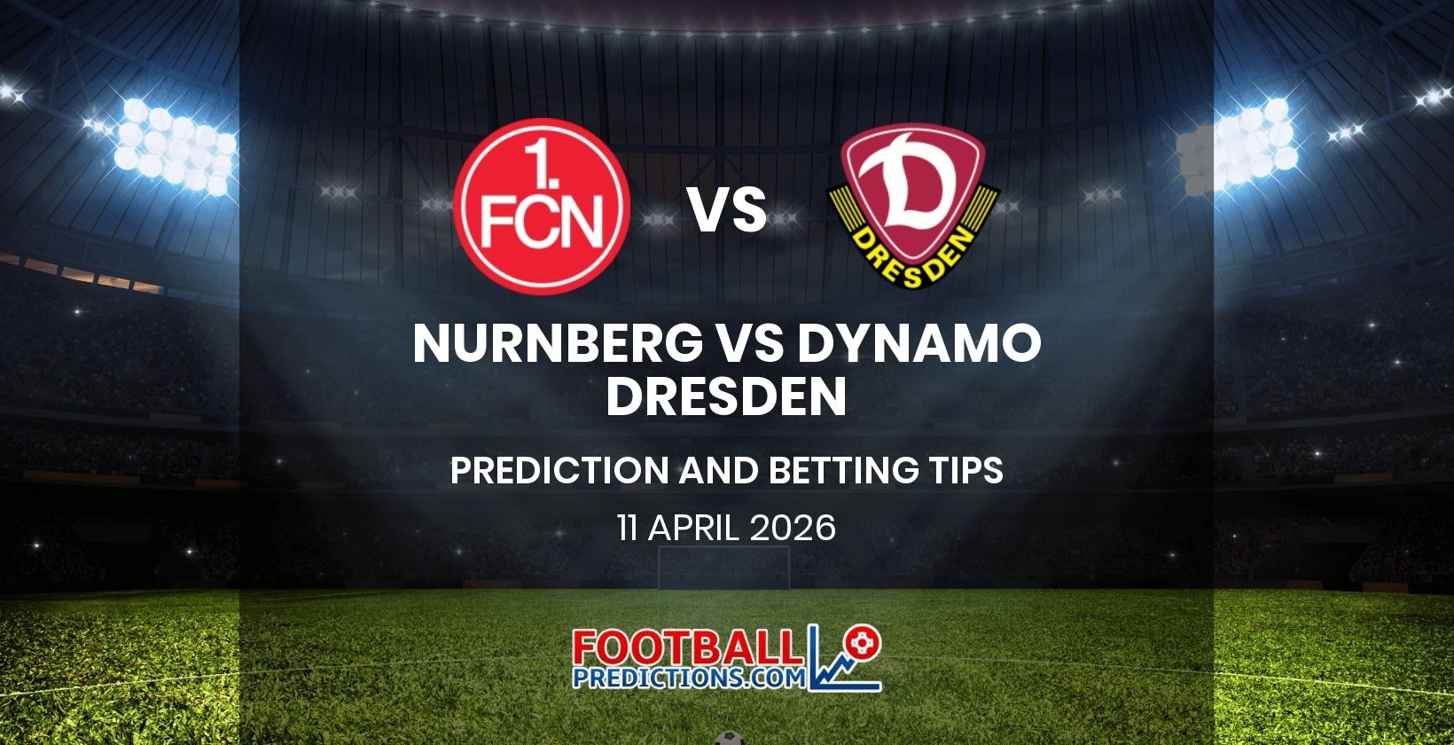 Nurnberg vs Dynamo Dresden Prediction and Betting Tips 11 April 2026