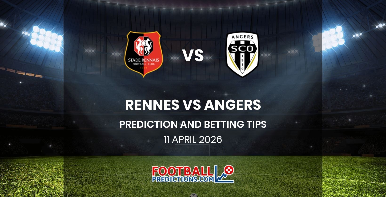 Rennes vs Angers Prediction and Betting Tips 11 April 2026