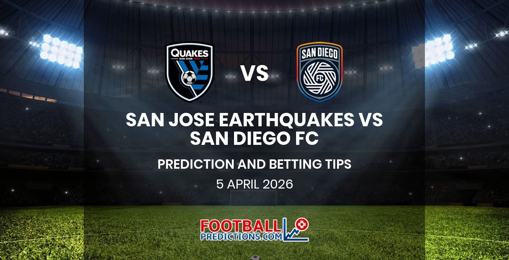 San Jose Earthquakes vs San Diego FC Prediction and Betting Tips 5 April 2026