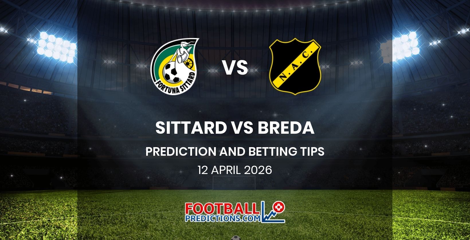 Sittard vs Breda Prediction and Betting Tips 12 April 2026