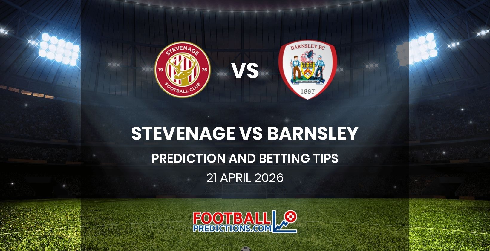 Stevenage vs Barnsley Prediction and Betting Tips 21 April 2026