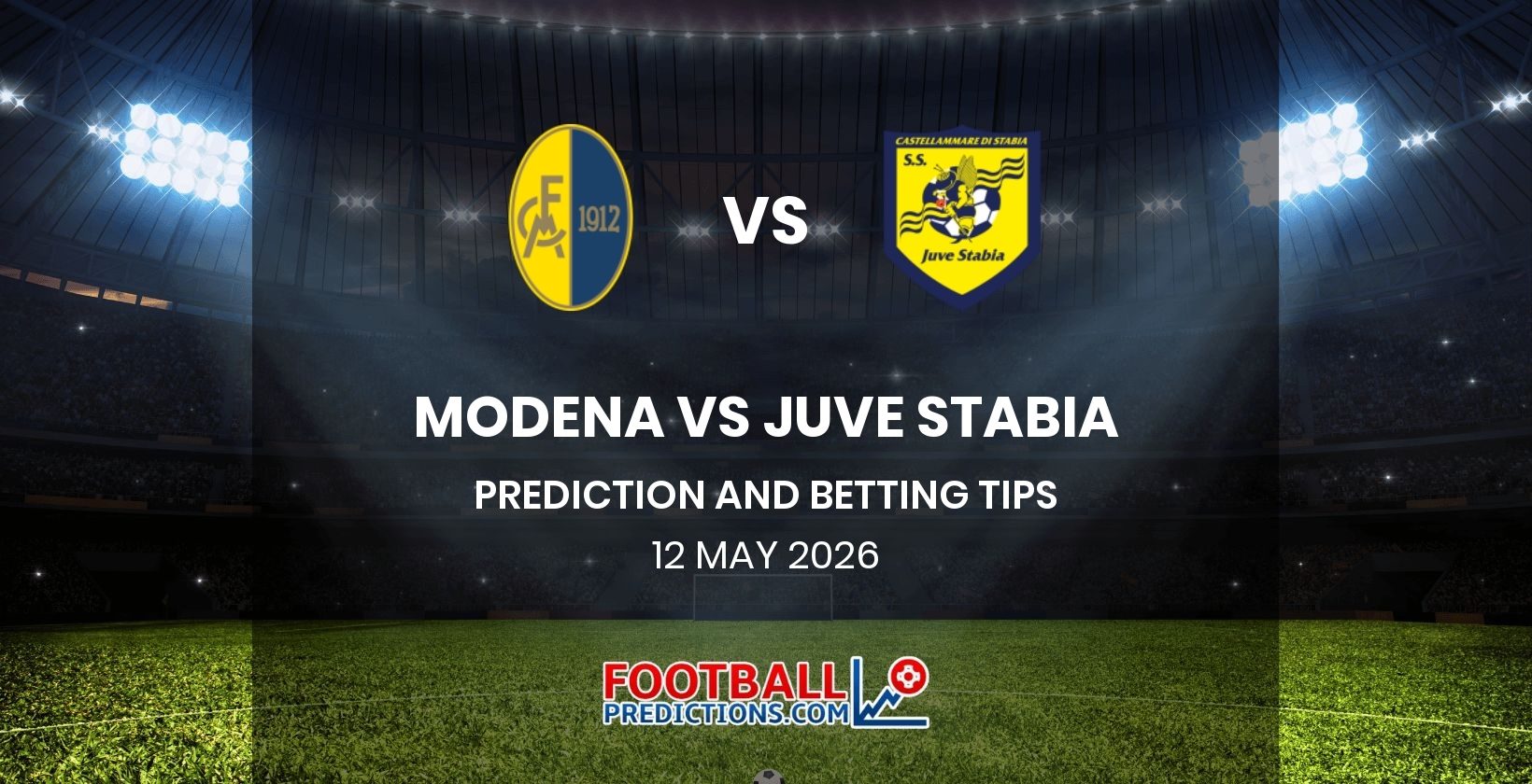 Modena vs Juve Stabia Prediction and Betting Tips 12 May 2026