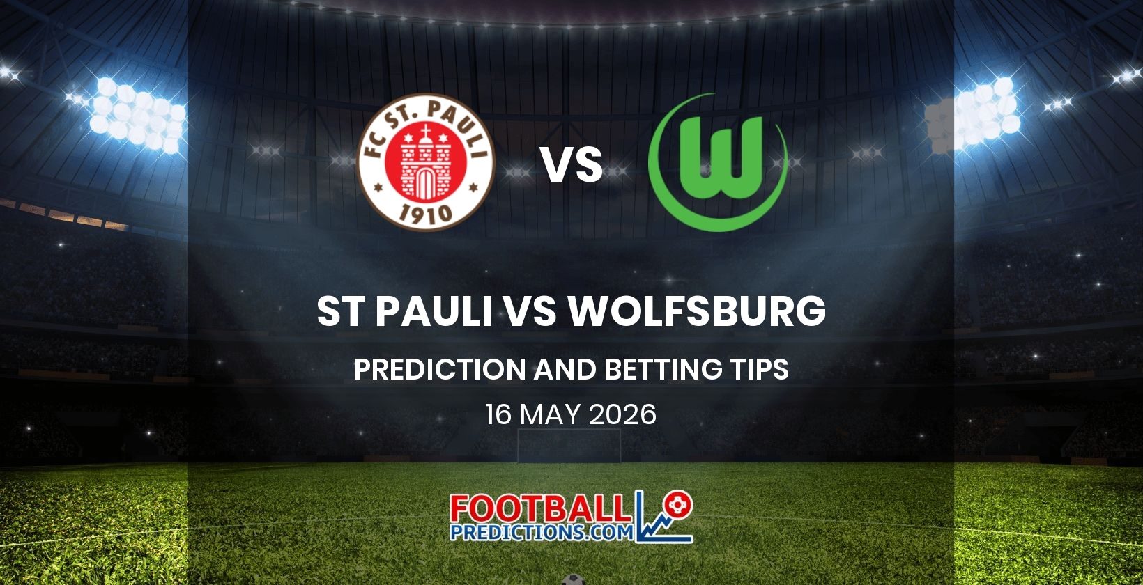 St Pauli vs Wolfsburg Prediction and Betting Tips 16 May 2026