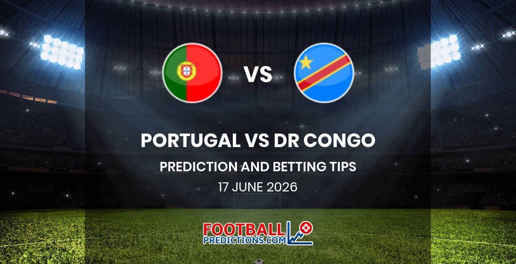 Portugal vs DR Congo Prediction and Betting Tips 17 June 2026