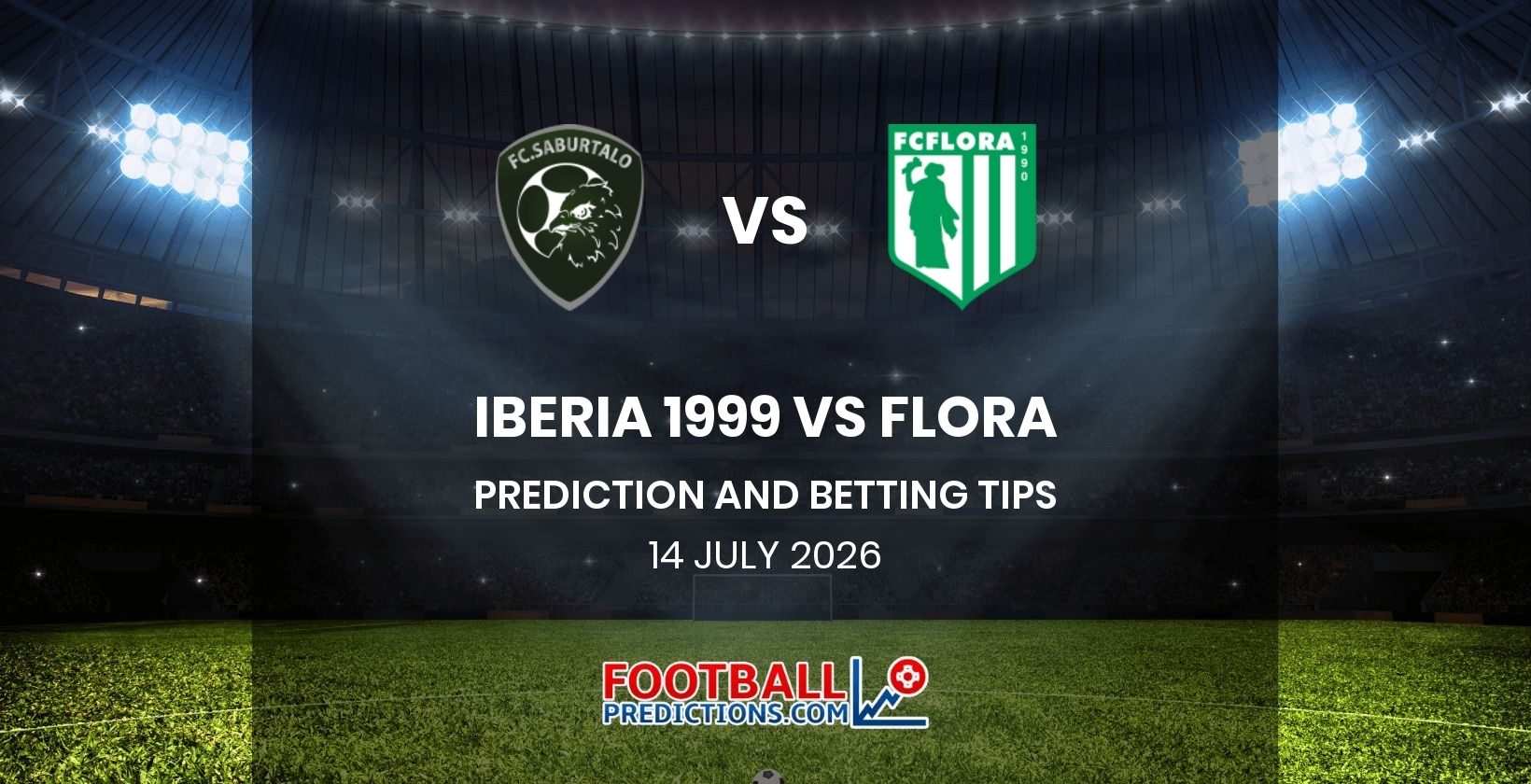 Iberia 1999 vs Flora Prediction and Betting Tips 14 July 2026
