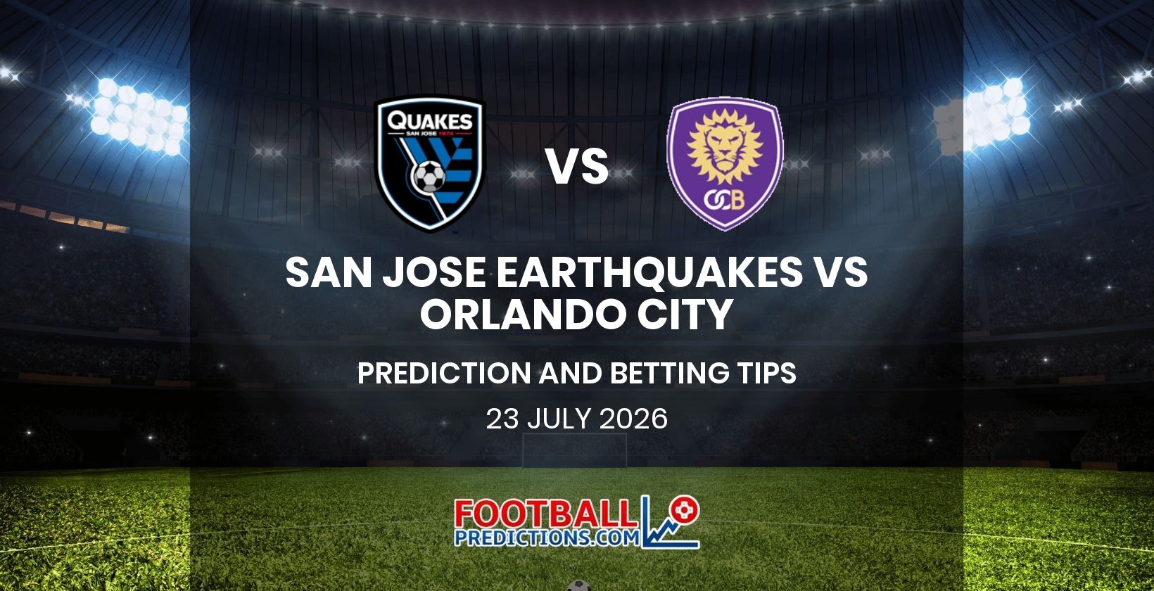 San Jose Earthquakes vs Orlando City Prediction and Betting Tips 23 July 2026