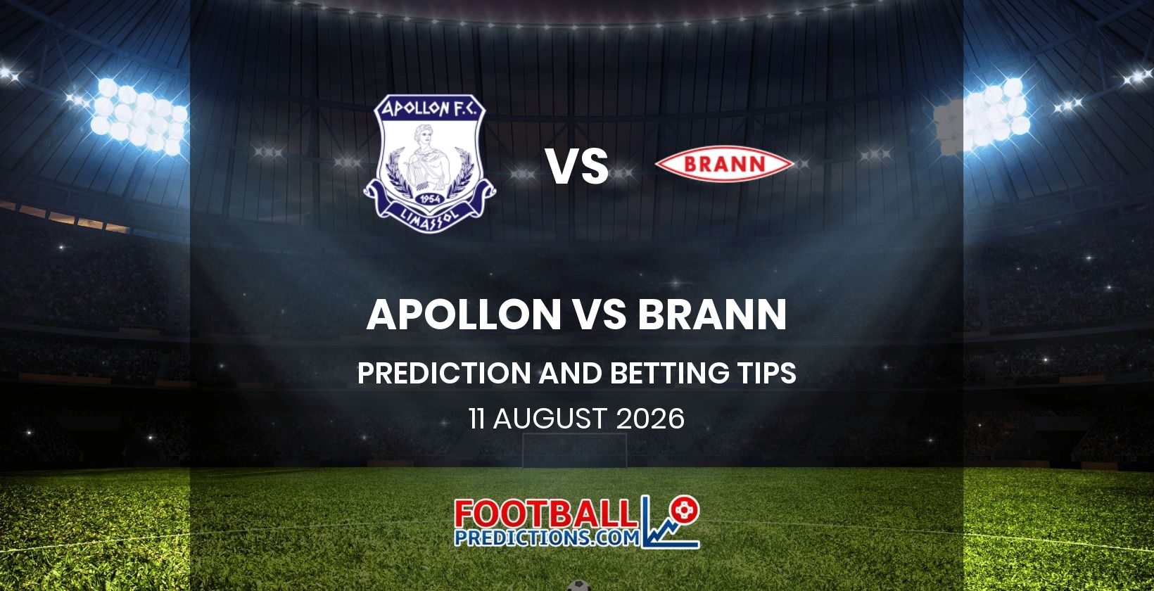 Apollon vs Brann Prediction and Betting Tips 11 August 2026