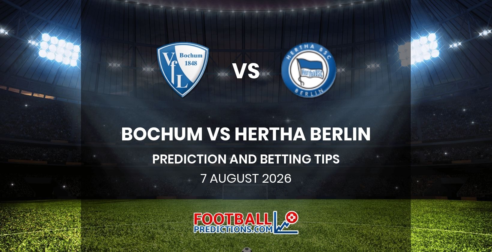 Bochum vs Hertha Berlin Prediction and Betting Tips 7 August 2026