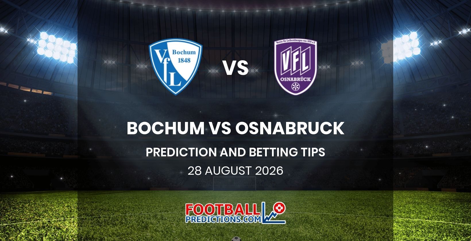 Bochum vs Osnabruck Prediction and Betting Tips 28 August 2026
