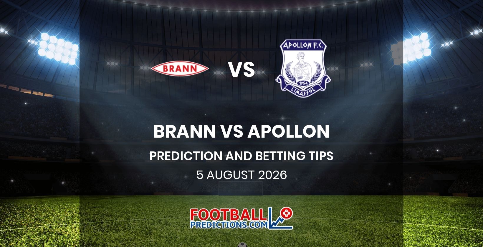 Brann vs Apollon Prediction and Betting Tips 5 August 2026