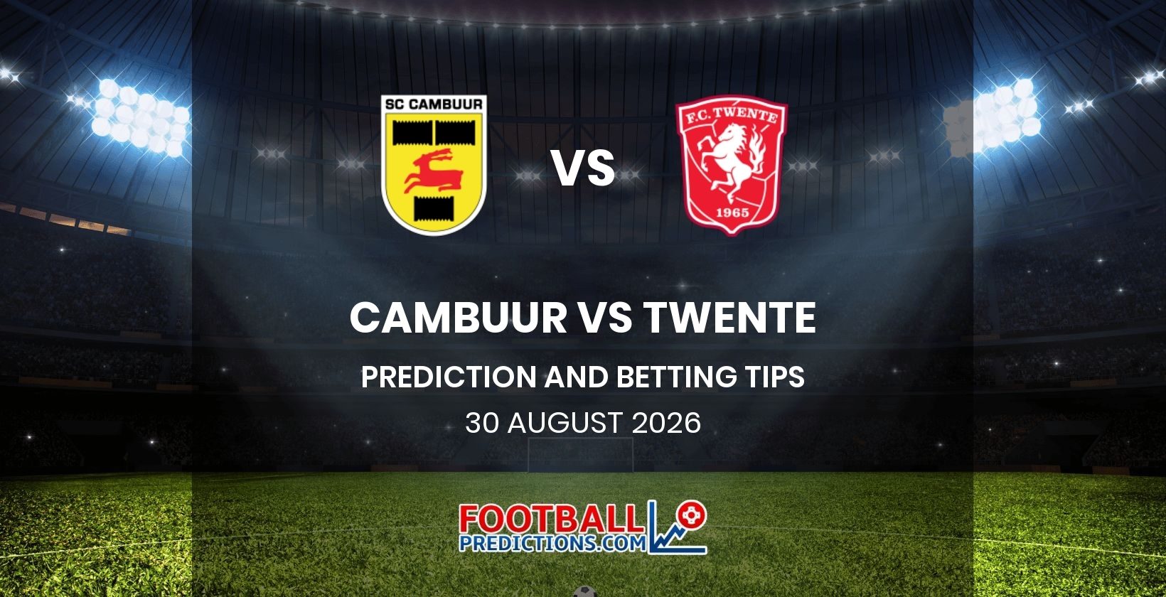 Cambuur vs Twente Prediction and Betting Tips 30 August 2026
