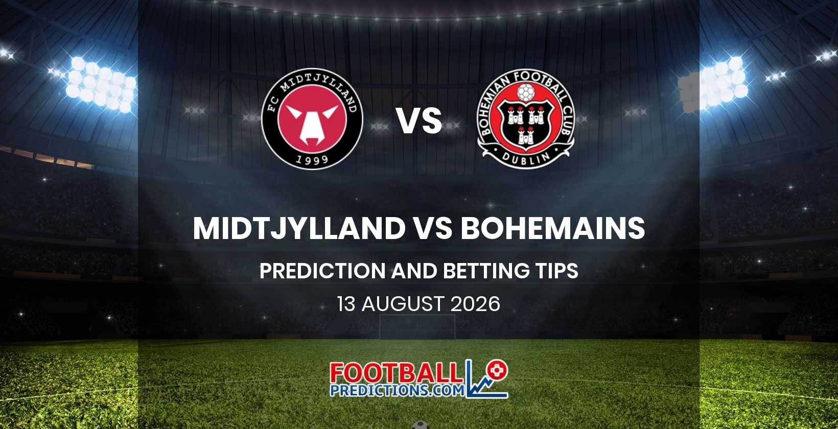 Midtjylland vs Bohemians Prediction and Betting Tips 13 August 2026