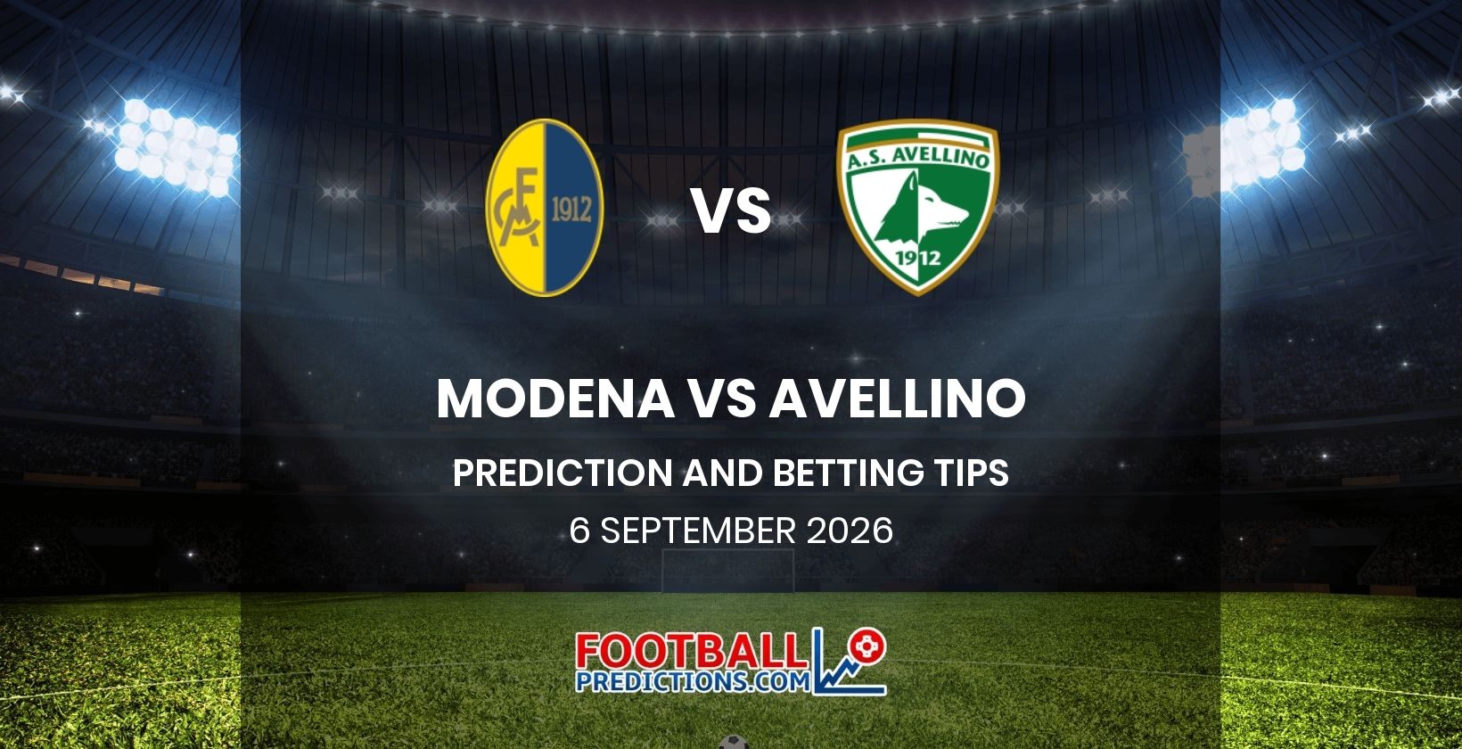 Modena vs Avellino Prediction and Betting Tips 6 September 2026