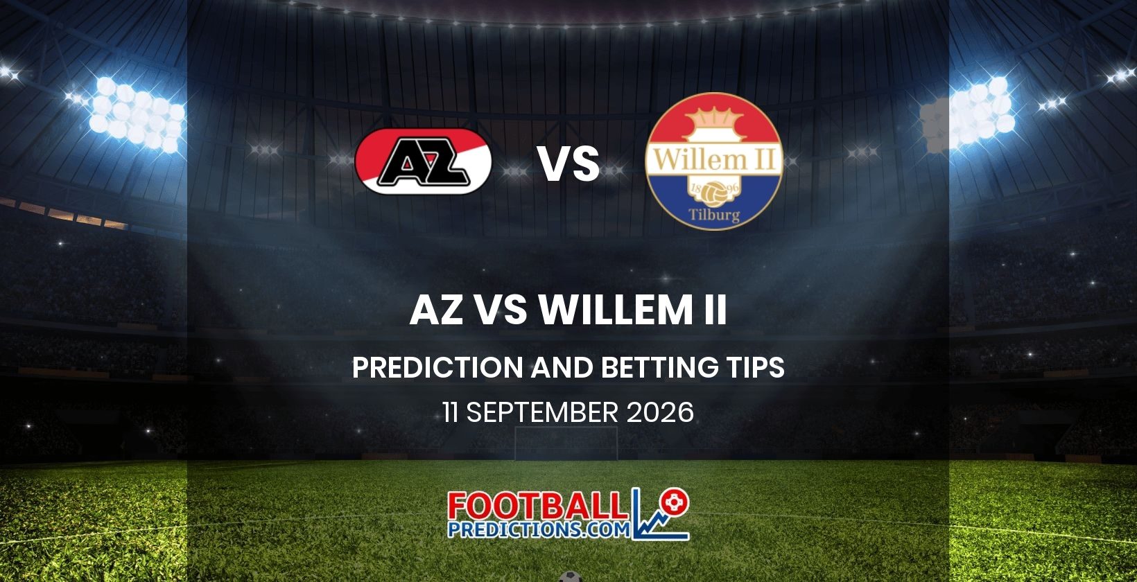 AZ vs Willem II Prediction and Betting Tips 11 September 2026