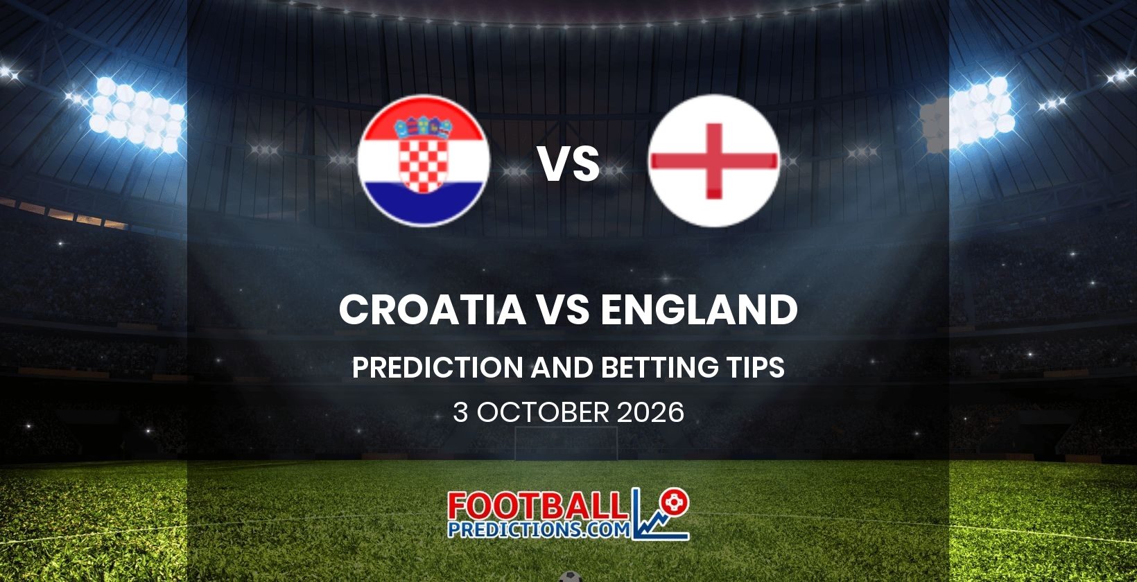 Croatia vs England Prediction and Betting Tips 3 October 2026