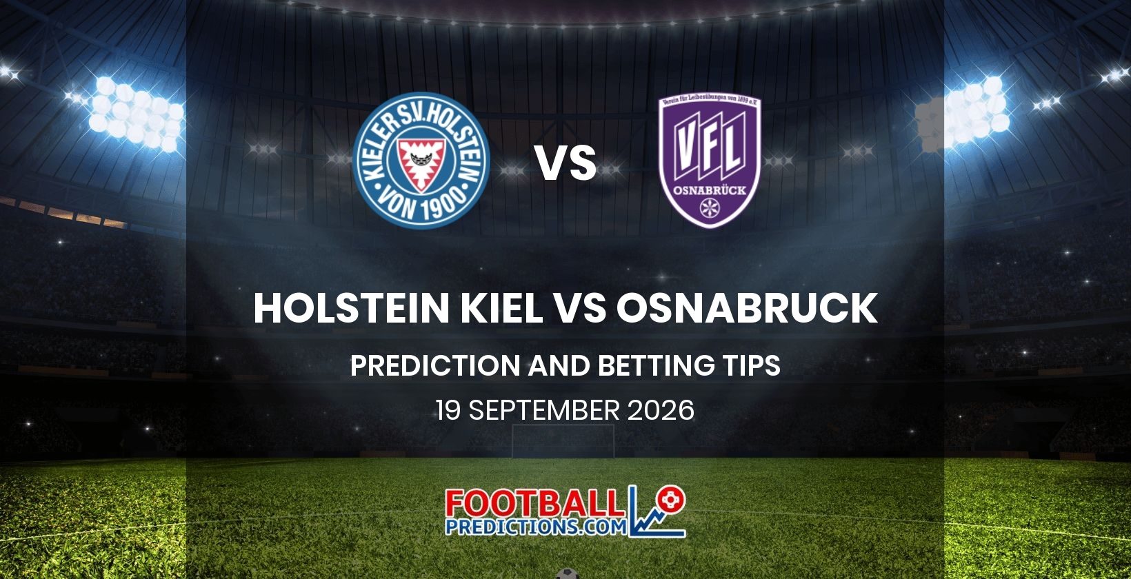 Holstein Kiel vs Osnabruck Prediction and Betting Tips 19 September 2026